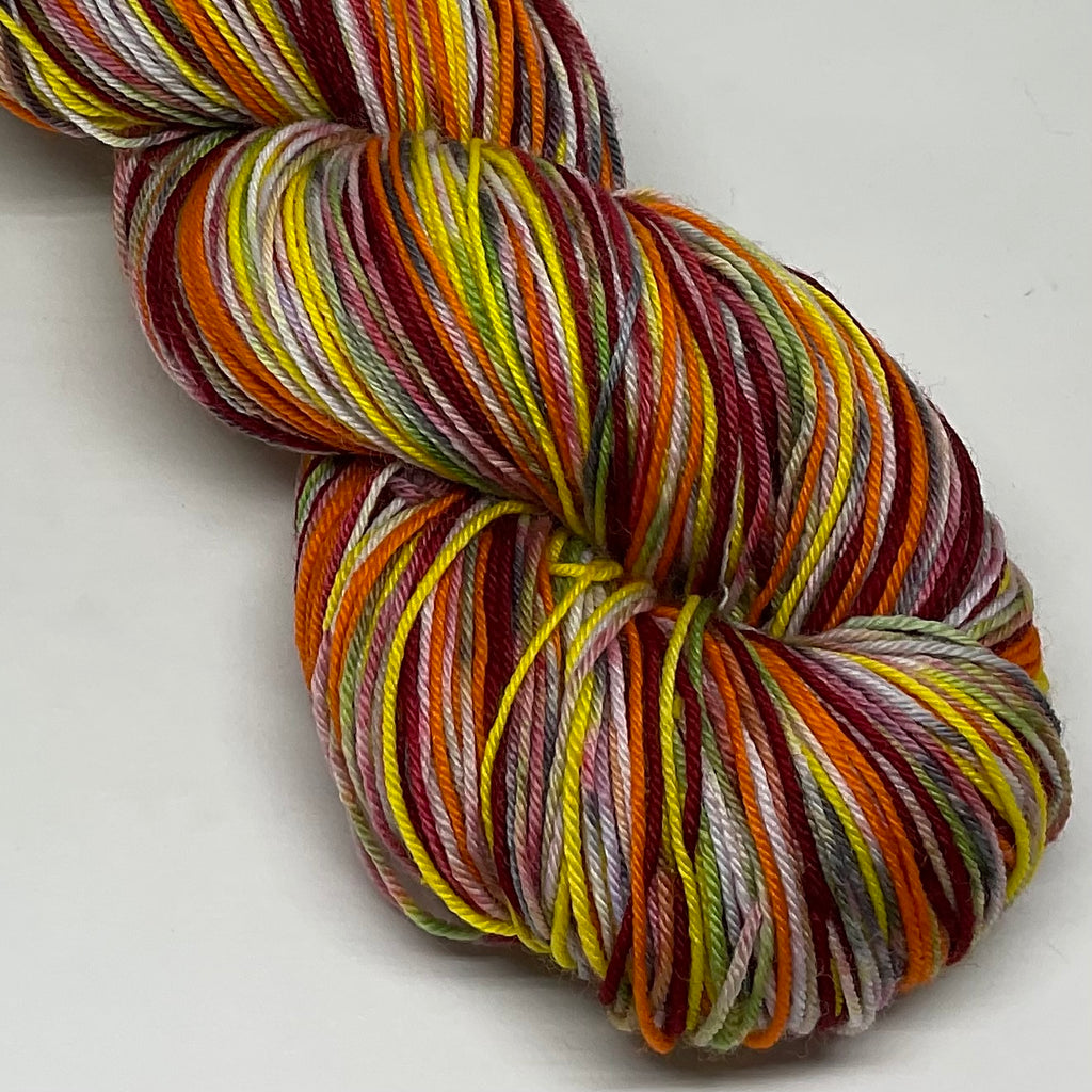 Hot ZomBody Tamales Six Stripe Self Striping Yarn