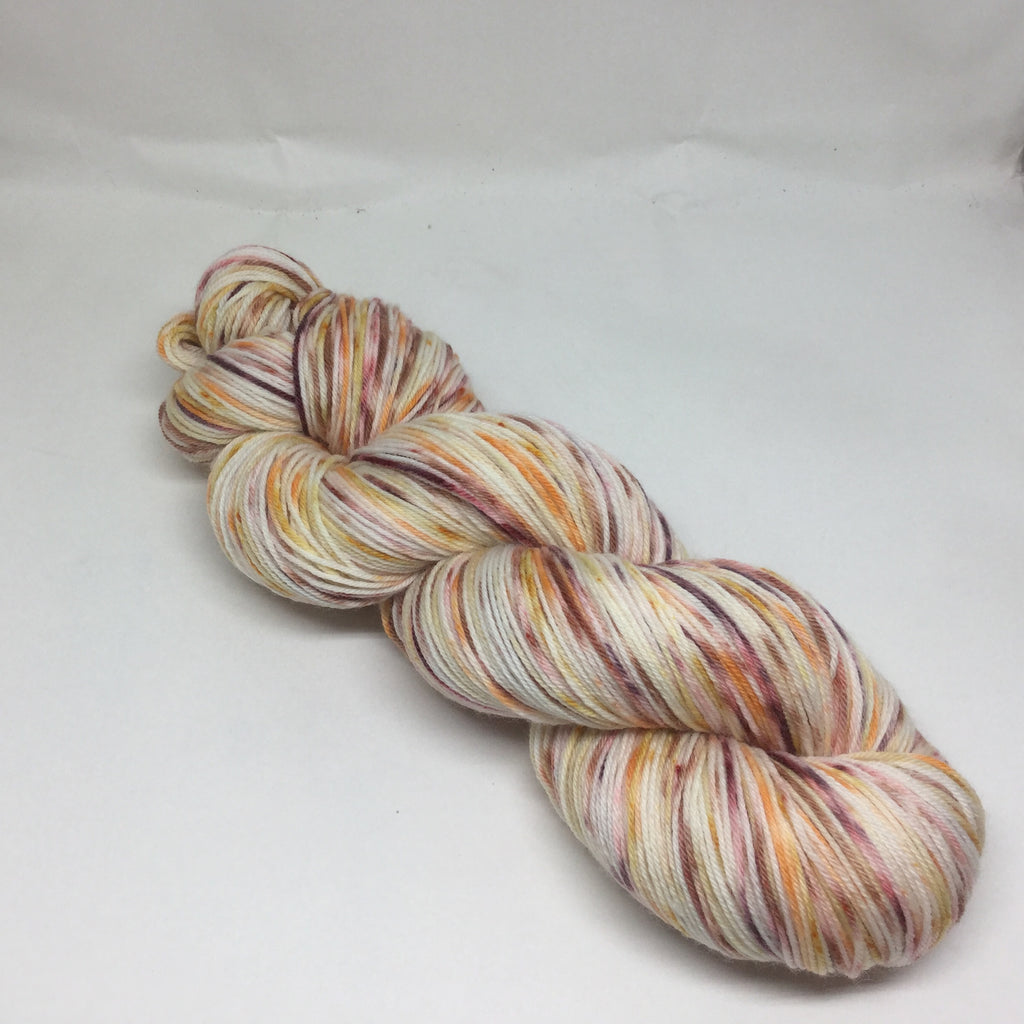 Falling Speckled Leaves Six Stripe Self Striping Yarn