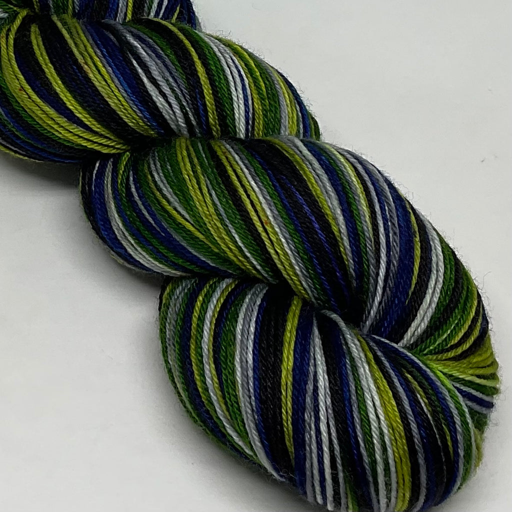 Burton’s Nightmare Five Stripe Self Striping Sock Yarn