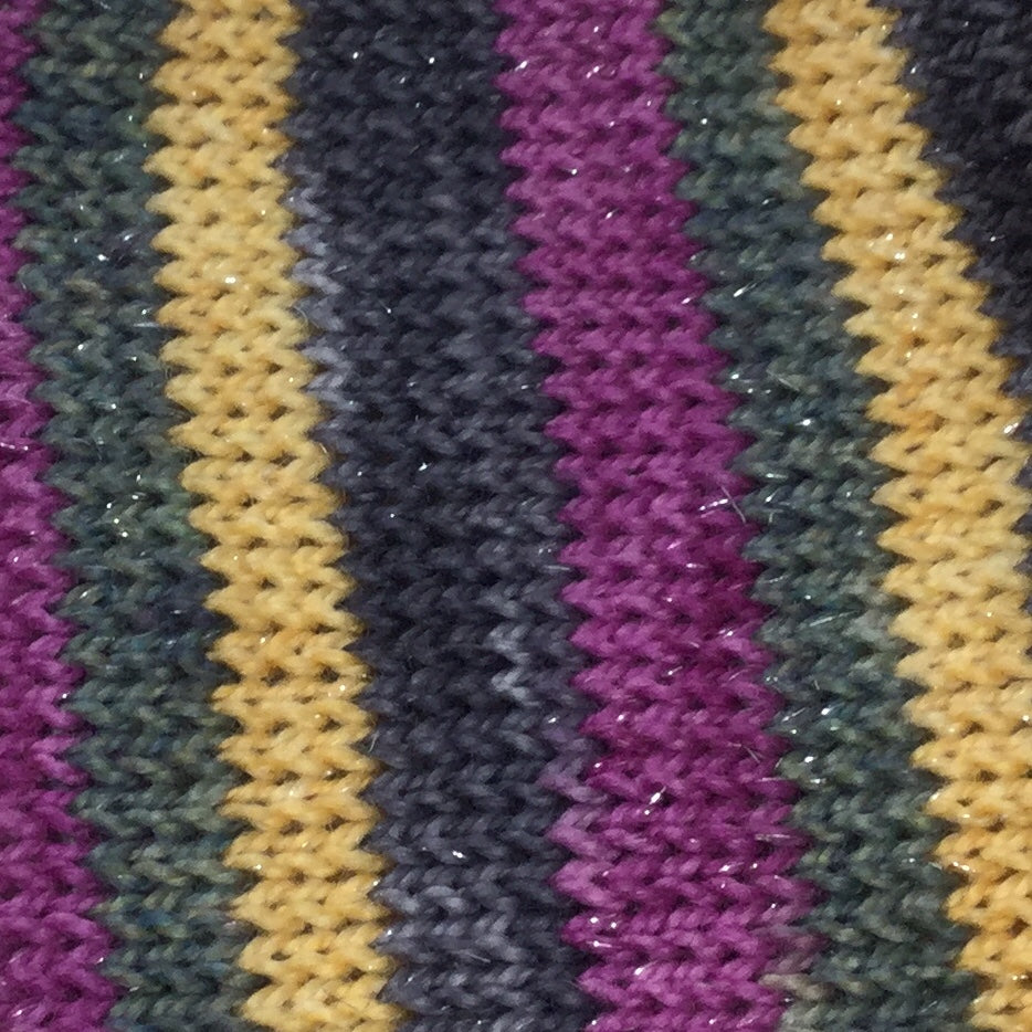 Modern Holiday Four Stripe Self Striping Yarn