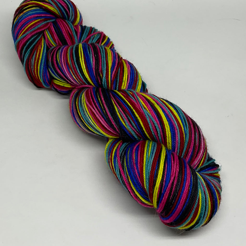 Stranger Things 3 Inspired Six Stripe Self Striping Yarn