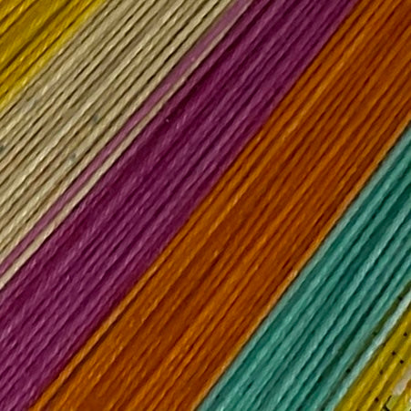 Rainbow Bob Five Stripe Self Striping Yarn