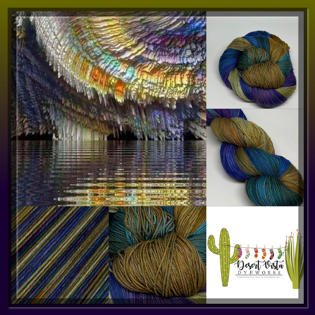 Hidden Colors Variegated Sock Yarn