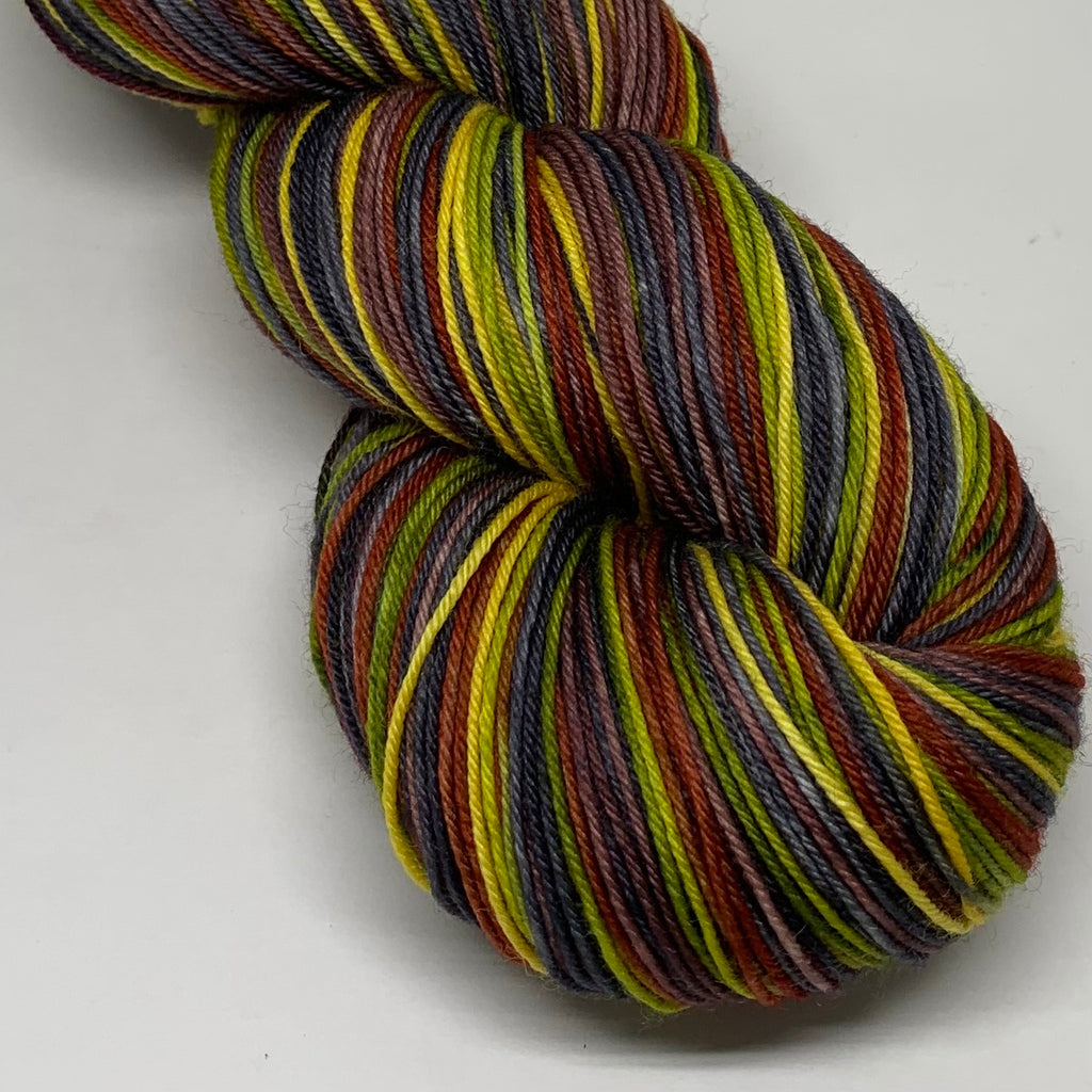 Blue Ridge Parkway Six Stripe Self Striping Yarn