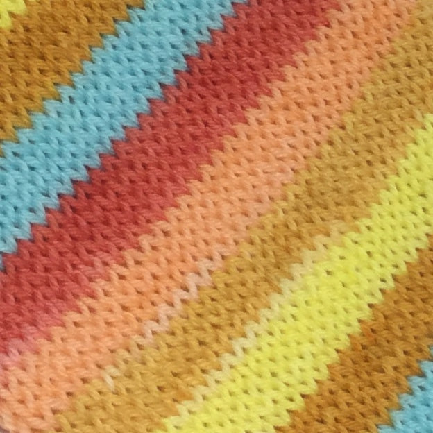 Chameleon Six Stripe Self Striping Yarn
