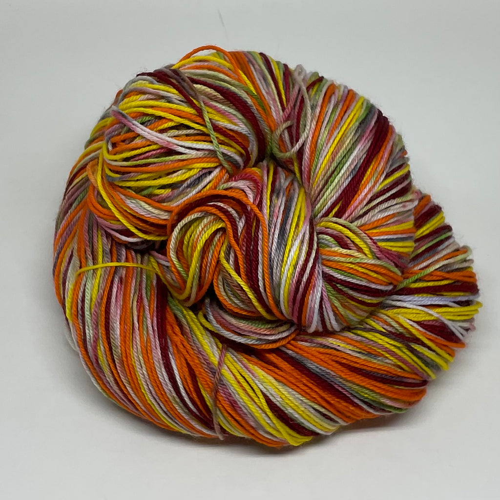 Hot ZomBody Tamales Six Stripe Self Striping Yarn