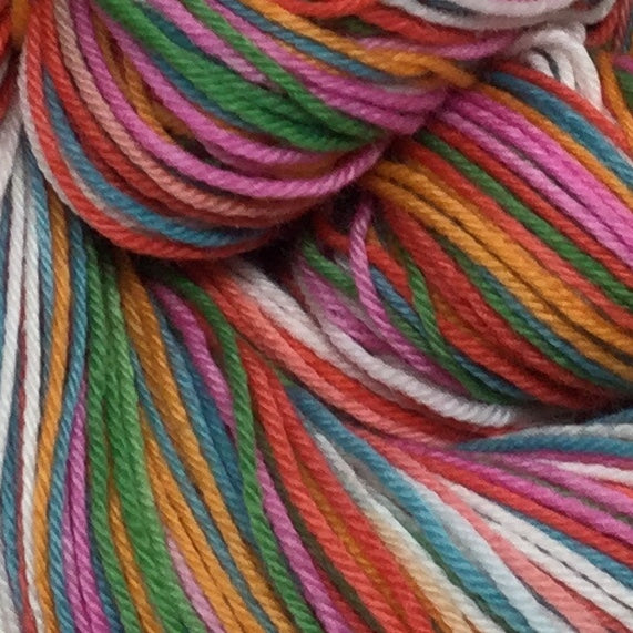Peruvian Llama Six Stripe Self Striping Sock Yarn