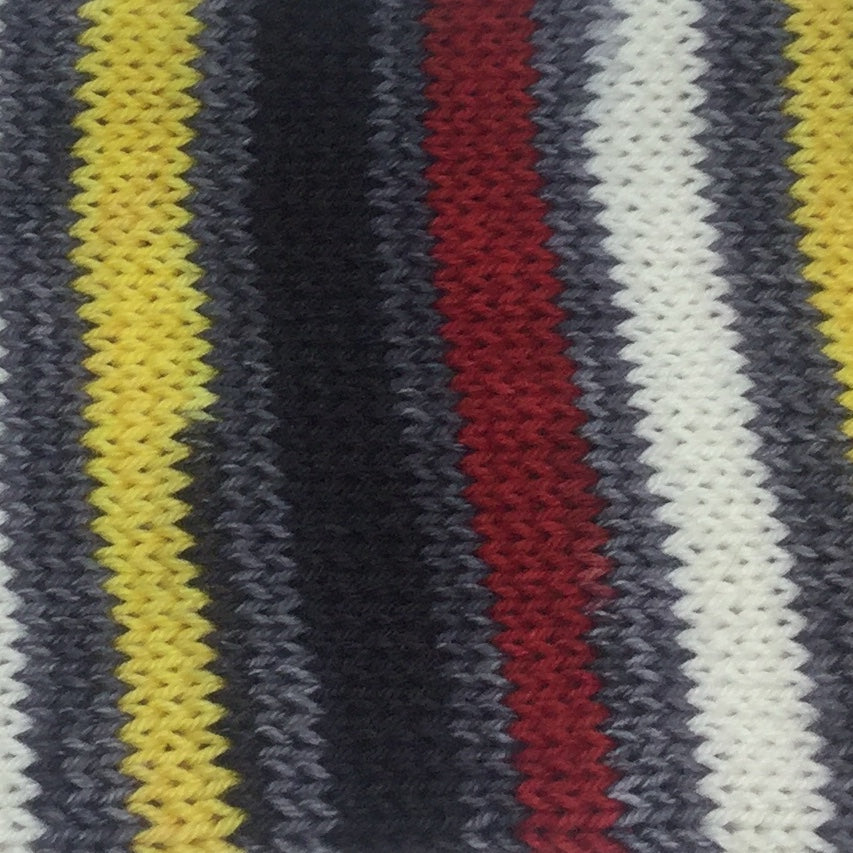 My Favorite Murder Podcast Inspired Eight Stripe Self Striping Yarn
