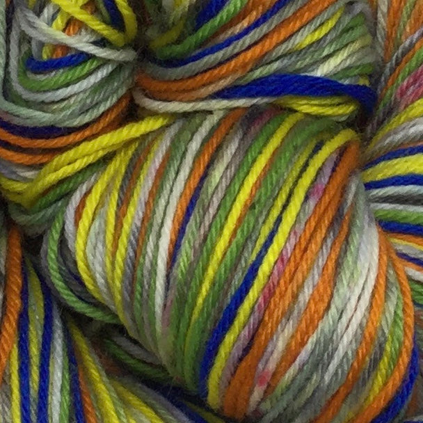 HR Puff n' ZomBody Eight Stripe Self Striping Yarn