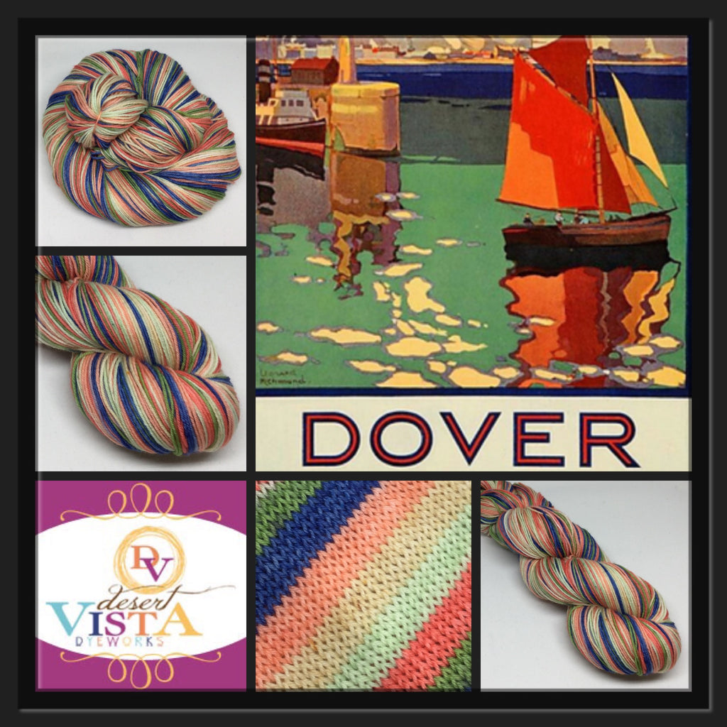 Dover Six Stripe Self Striping Yarn