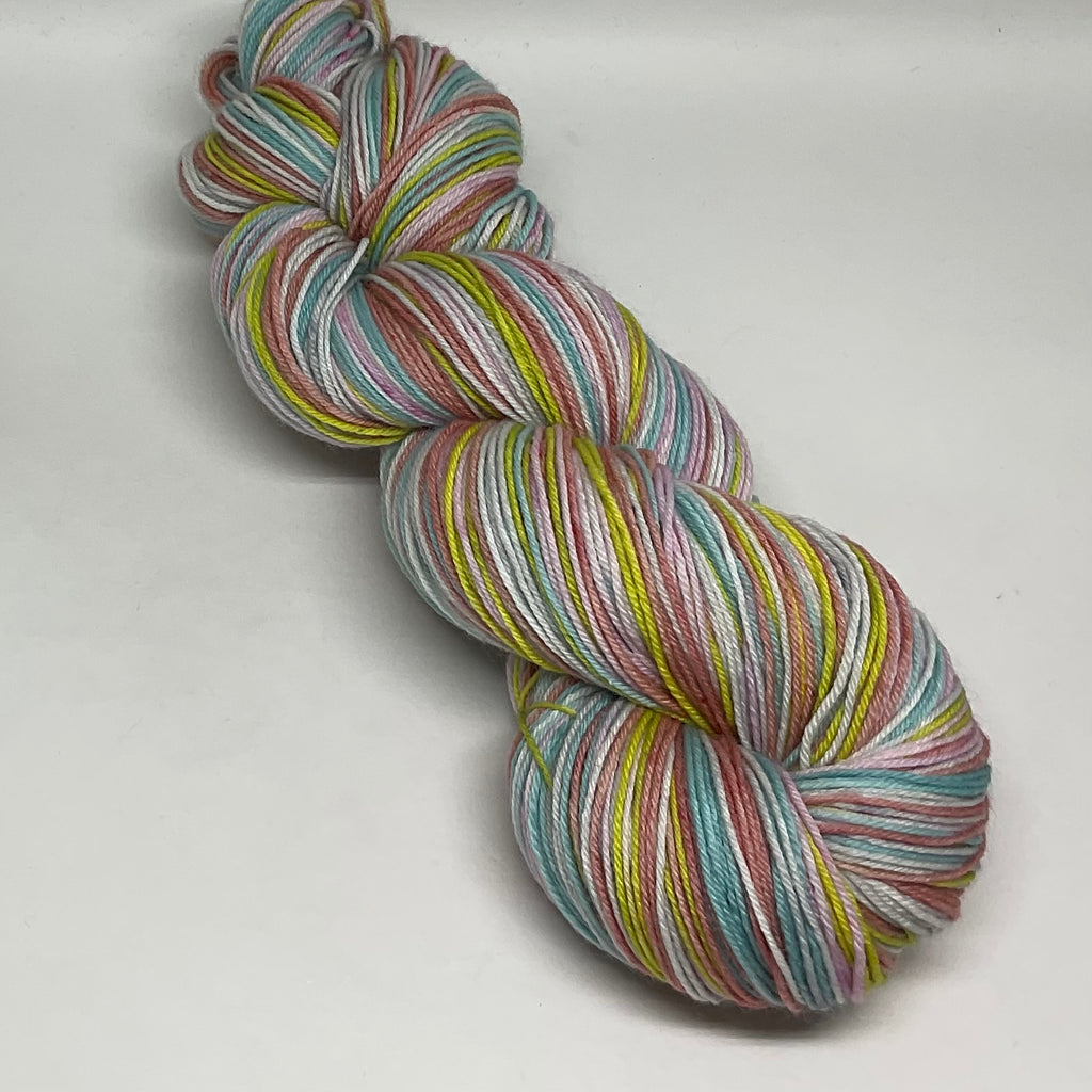Braided Blooms Five Stripe Self Striping Yarn
