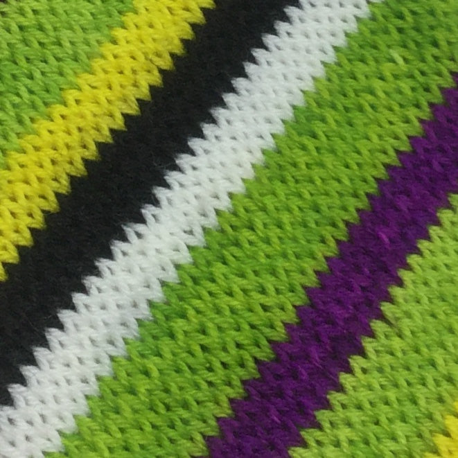 Bee Six Stripe Self Striping Yarn