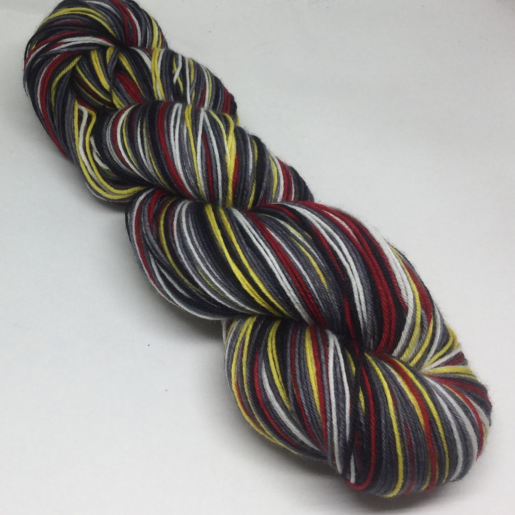 My Favorite Murder Podcast Inspired Eight Stripe Self Striping Yarn