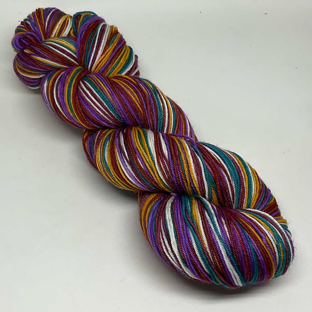 Fall Hot Cups Six Stripe Self Striping Yarn