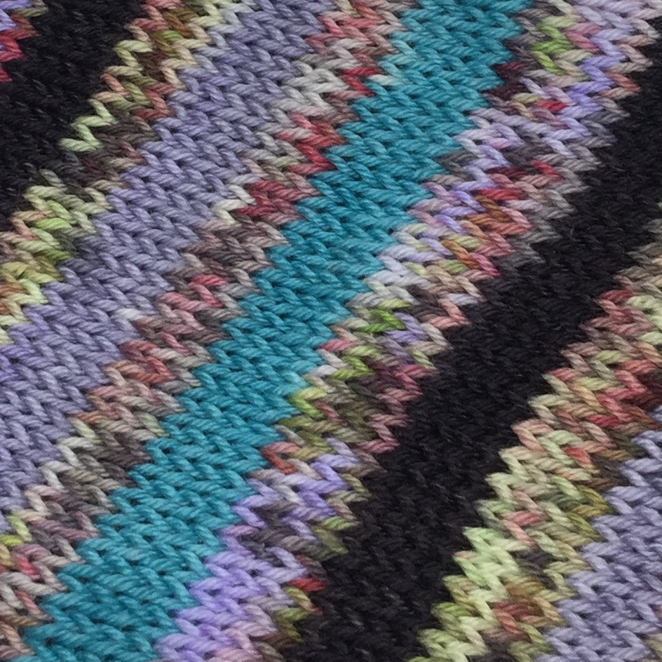 The Sea ZomBody Six Stripe Self Striping Yarn