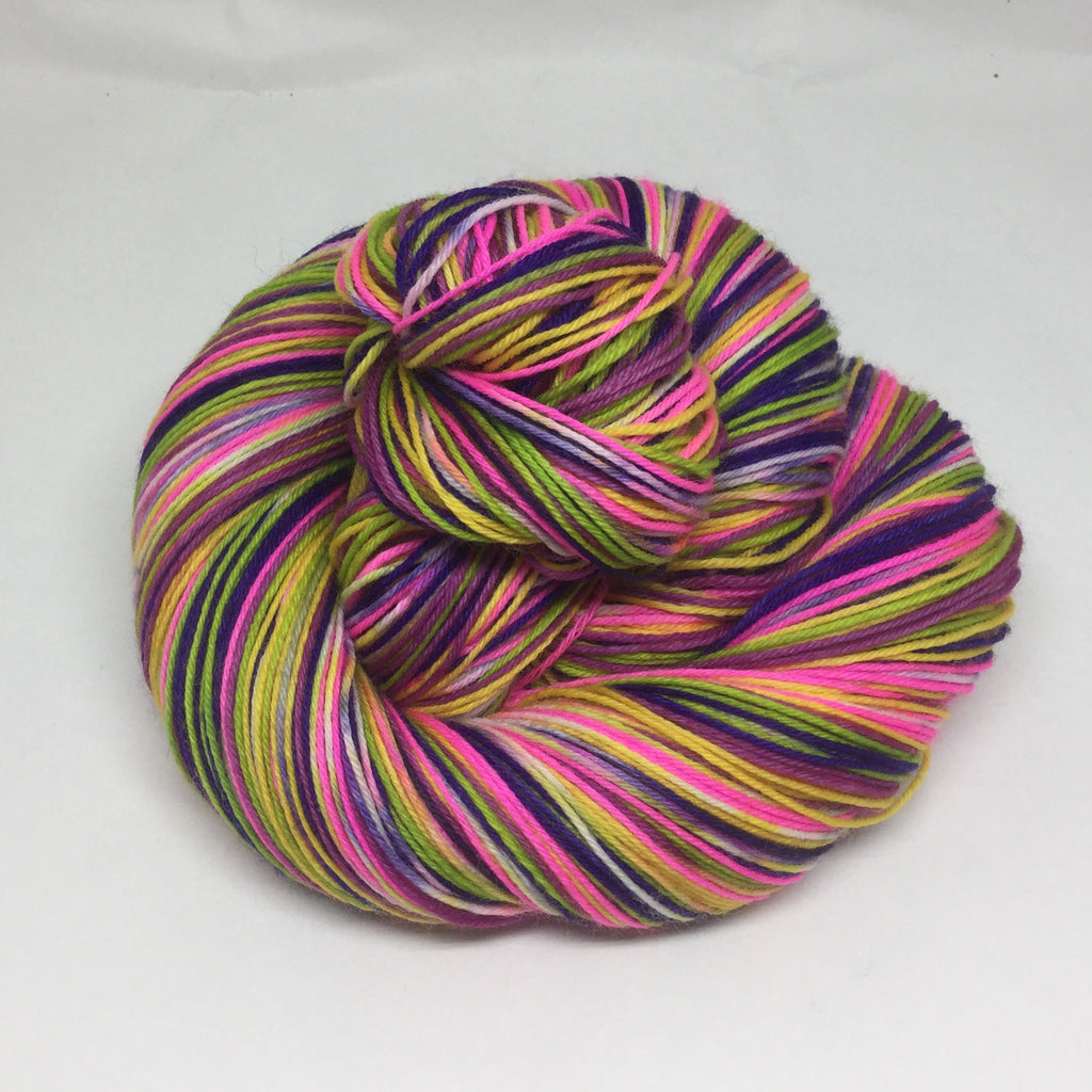 Tie Dye Frap Six Stripe Self Striping Yarn