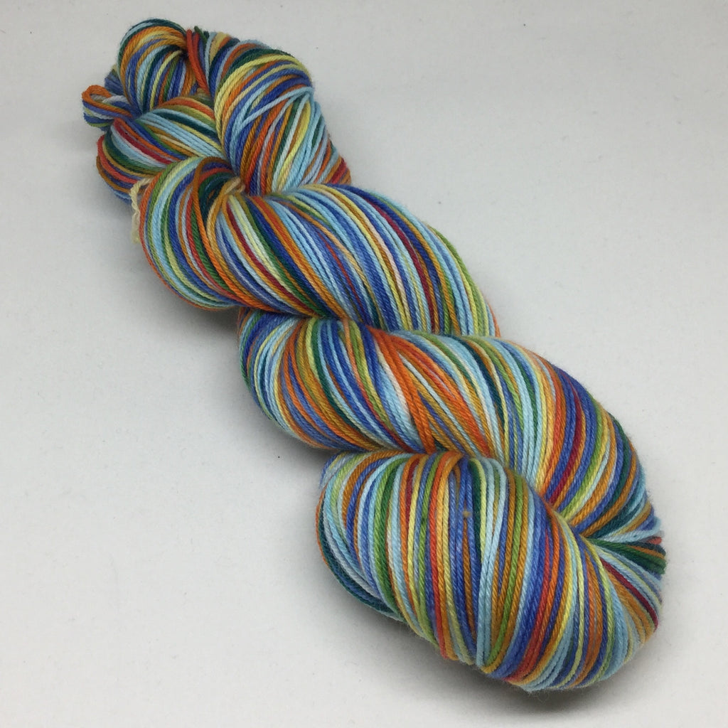 Saguenay Fjord Four Stripe Self Striping Yarn