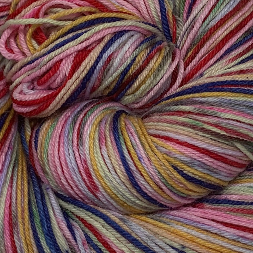 Tony and ZomBody Maria Eight Stripe Self Striping Sock Yarn