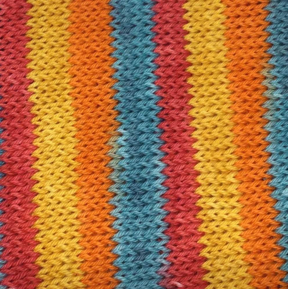 Hungry Ghost Festival Four Stripe Self Striping Yarn