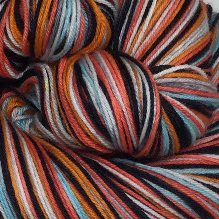 Kawasaki Halloween Parade Eight Stripe Self Striping Yarn