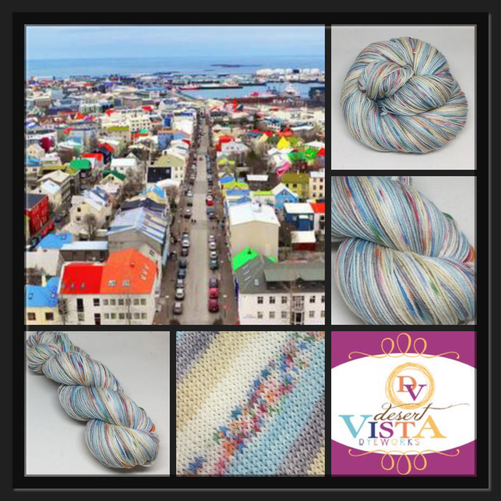 Belfast Five Stripe Self Striping Yarn