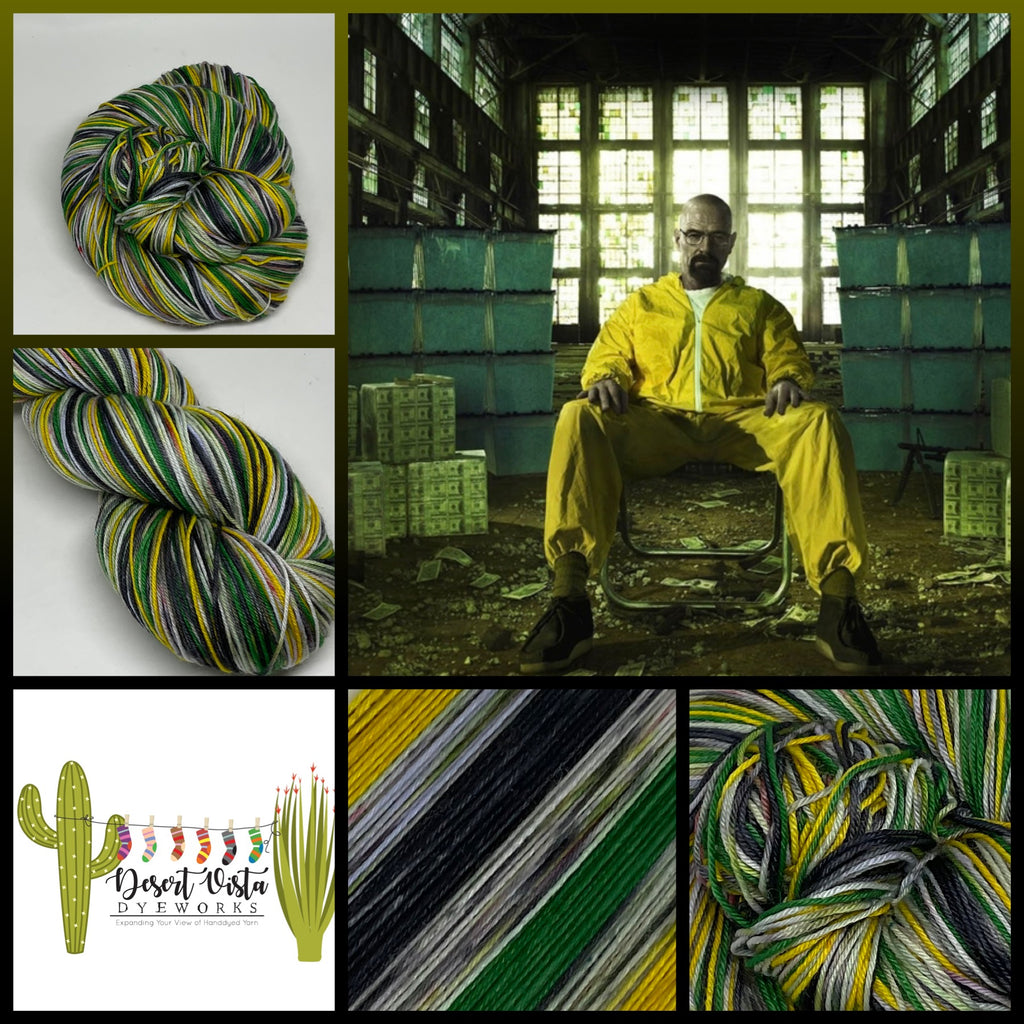 Breaking Bad Six Stripe Self Striping Yarn