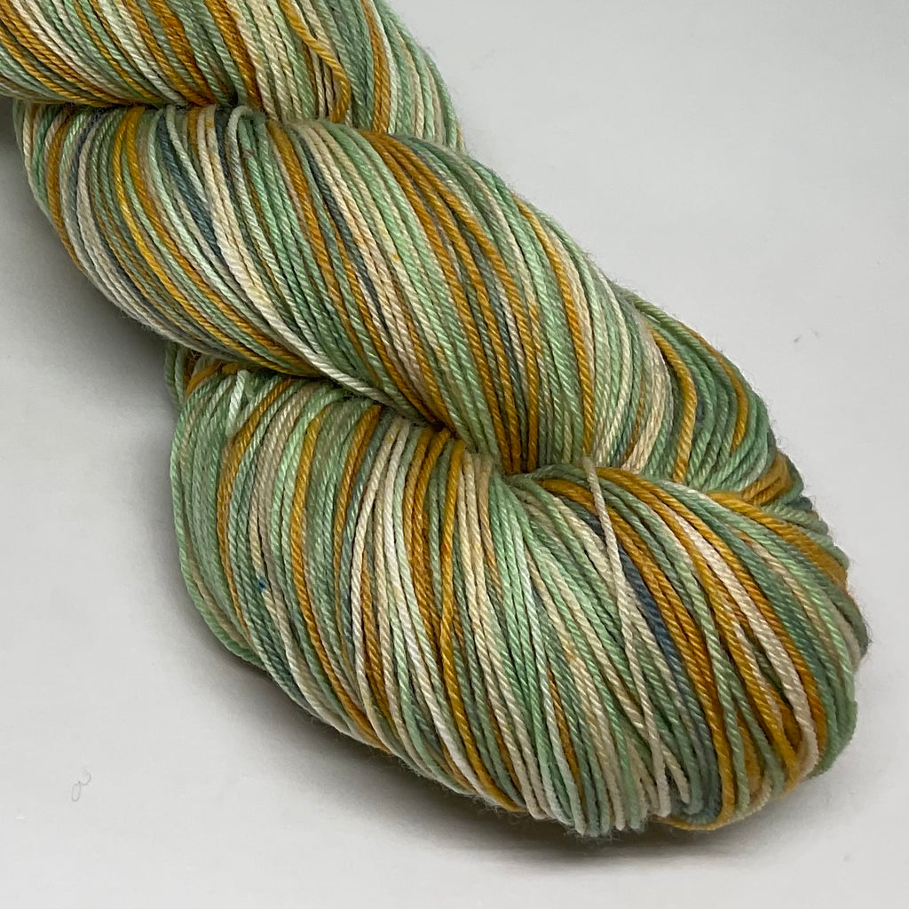The Extremely Rare Princess Leia Toad Four  Stripe Self Striping Yarn