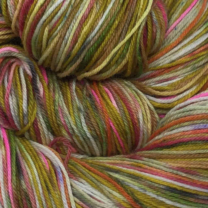 Sasha ZomBody Velour Four Stripe Self Striping Yarn