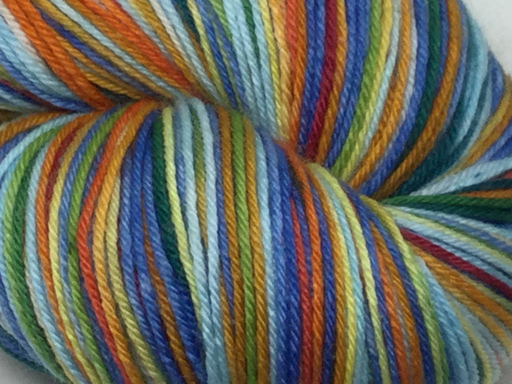 Saguenay Fjord Four Stripe Self Striping Yarn