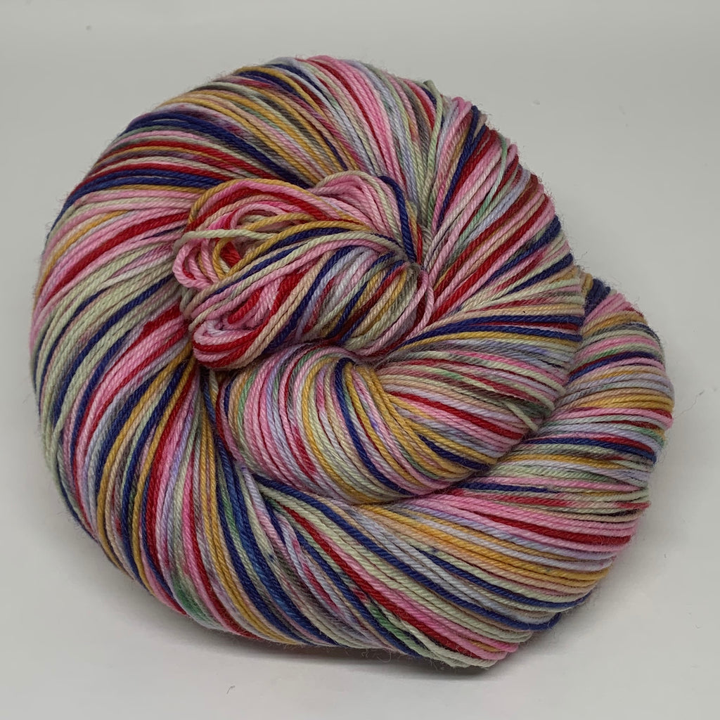 Tony and ZomBody Maria Eight Stripe Self Striping Sock Yarn