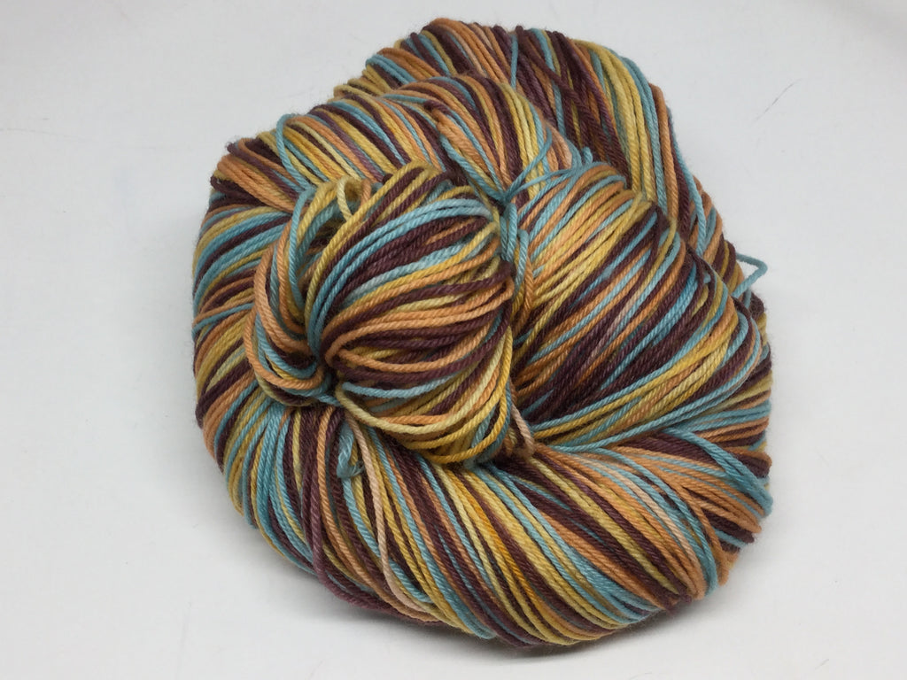 Peace and Love Four Stripe Self Striping Yarn