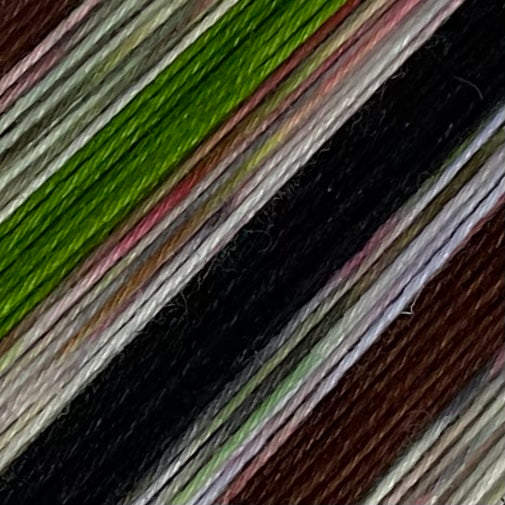 Milky ZomBody Way Six Stripe Self Striping Yarn