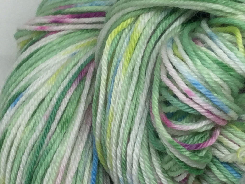 Crystal Ball Frap Six  Stripe Self Striping Yarn
