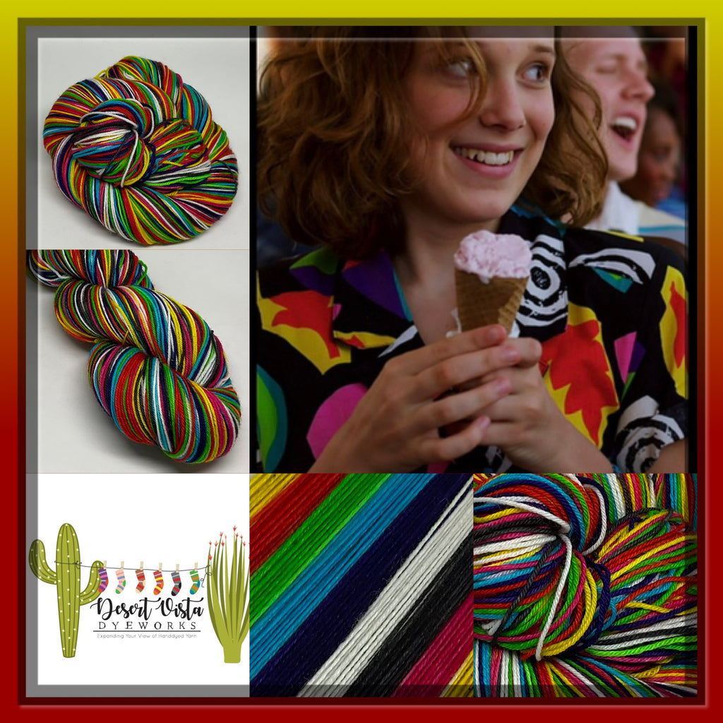Eleven Eight Stripe Self Striping Sock Yarn