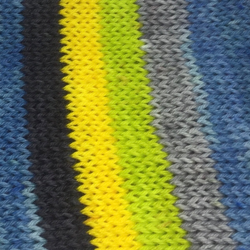 World UFO Day Six Stripe Self Striping Yarn