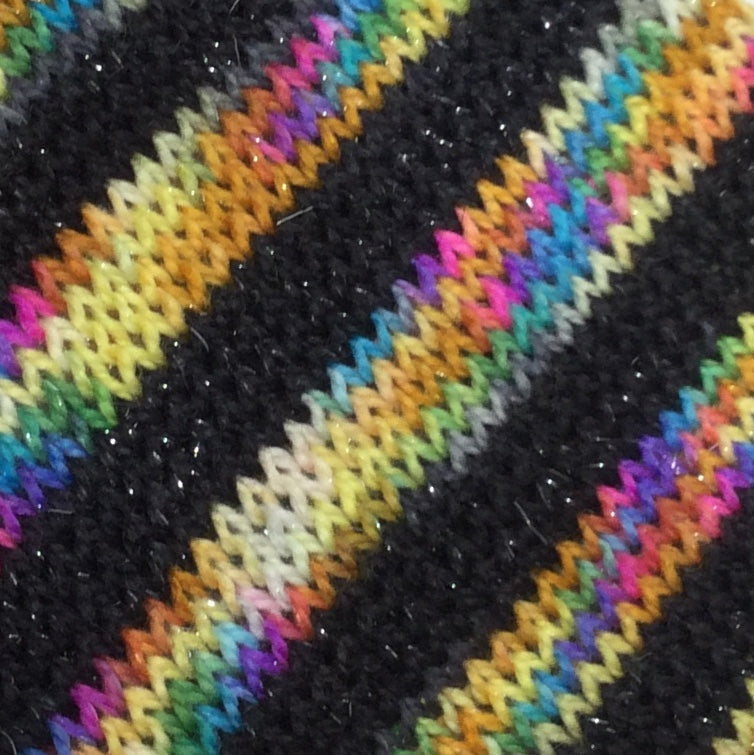 Time Square Four Stripe Self Striping Yarn