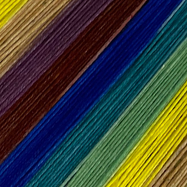 Stairs in the Sand Seven Stripe Self Striping Sock Yarn