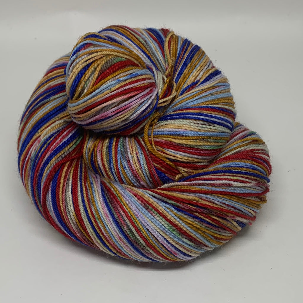 Anthony and ZomBody Cleopatra Eight Stripe Self Striping Sock Yarn