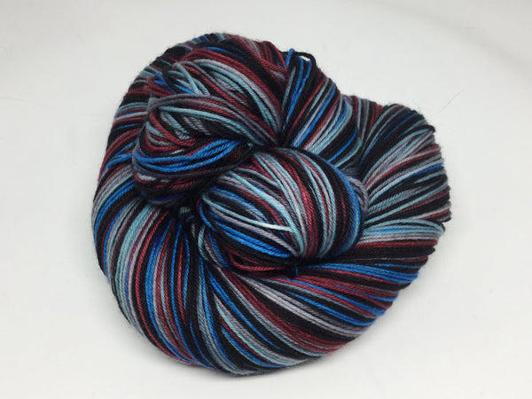 Stranger Things 1 Inspired Six Stripe Self Striping Yarn