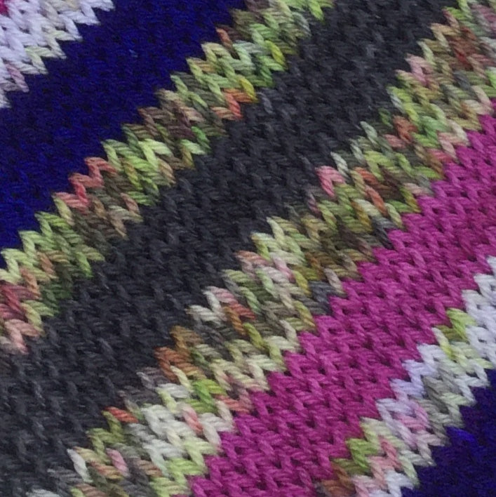 Alaska Thunder ZomBody Six Stripe Self Striping Yarn