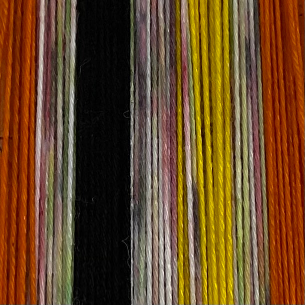Reeses ZomBody Cups Six Stripe Self Striping Yarn
