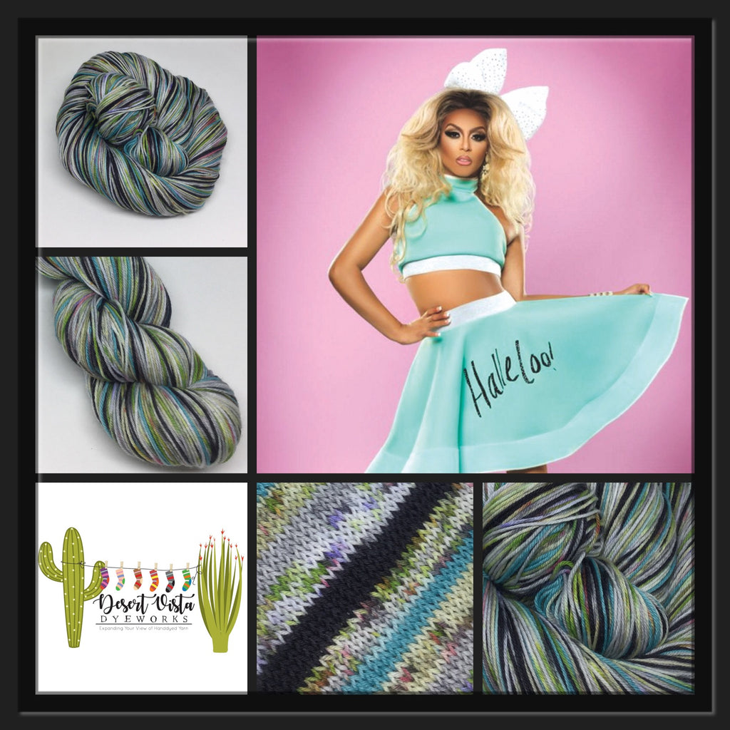 Halle ZomBody Loo Six Stripe Self Striping Yarn