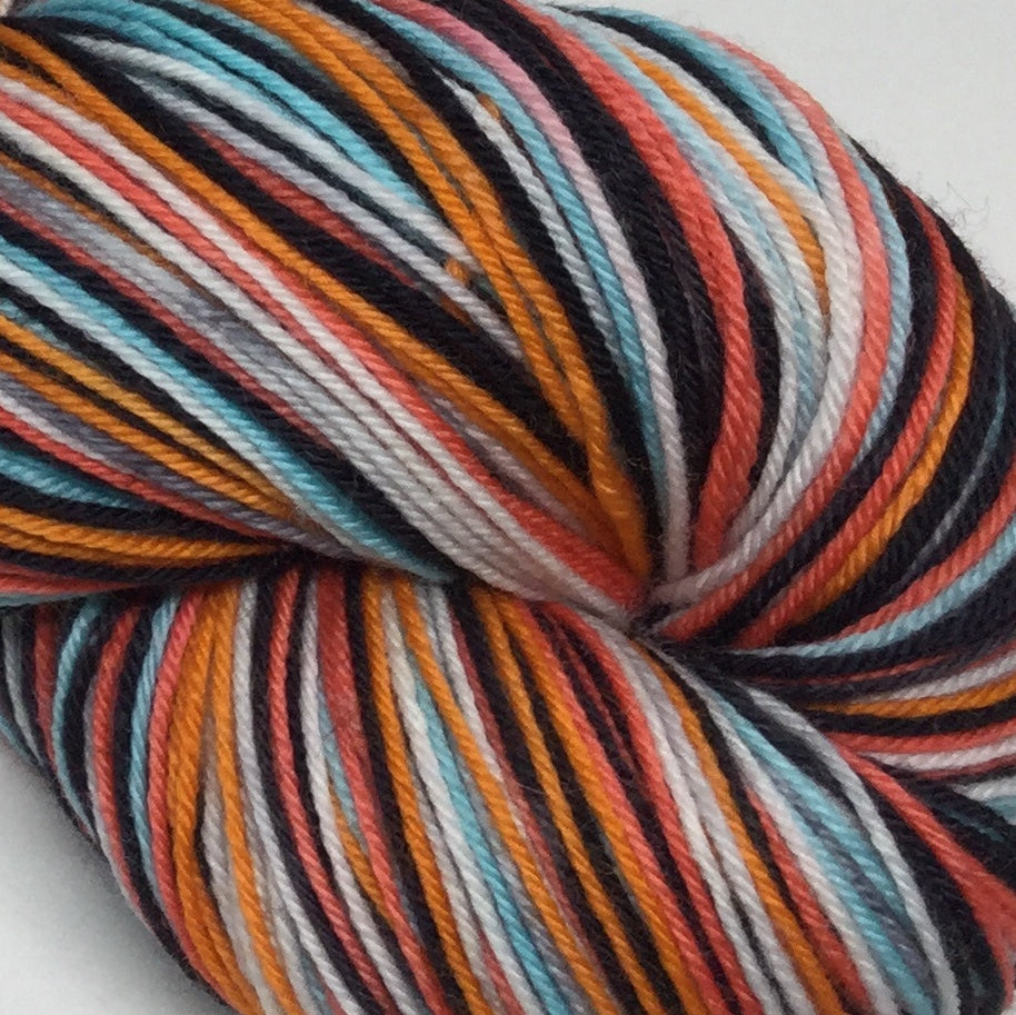 Kawasaki Halloween Parade Eight Stripe Self Striping Yarn