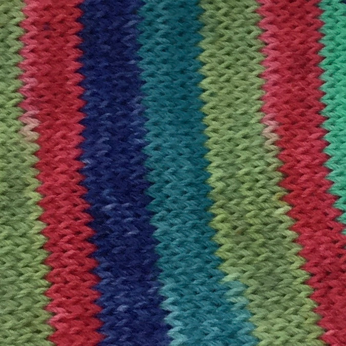 Argyle Day Four Stripe Self Striping Sock Yarn
