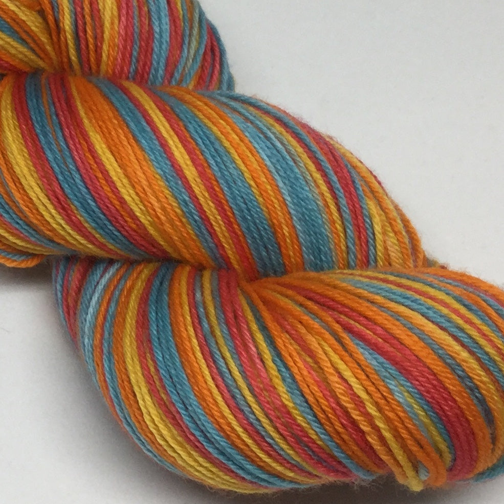 Hungry Ghost Festival Four Stripe Self Striping Yarn