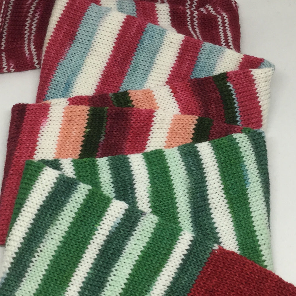 Holiday Cups Mini Skeins for Toes and Heel Set Approx. 500 yards