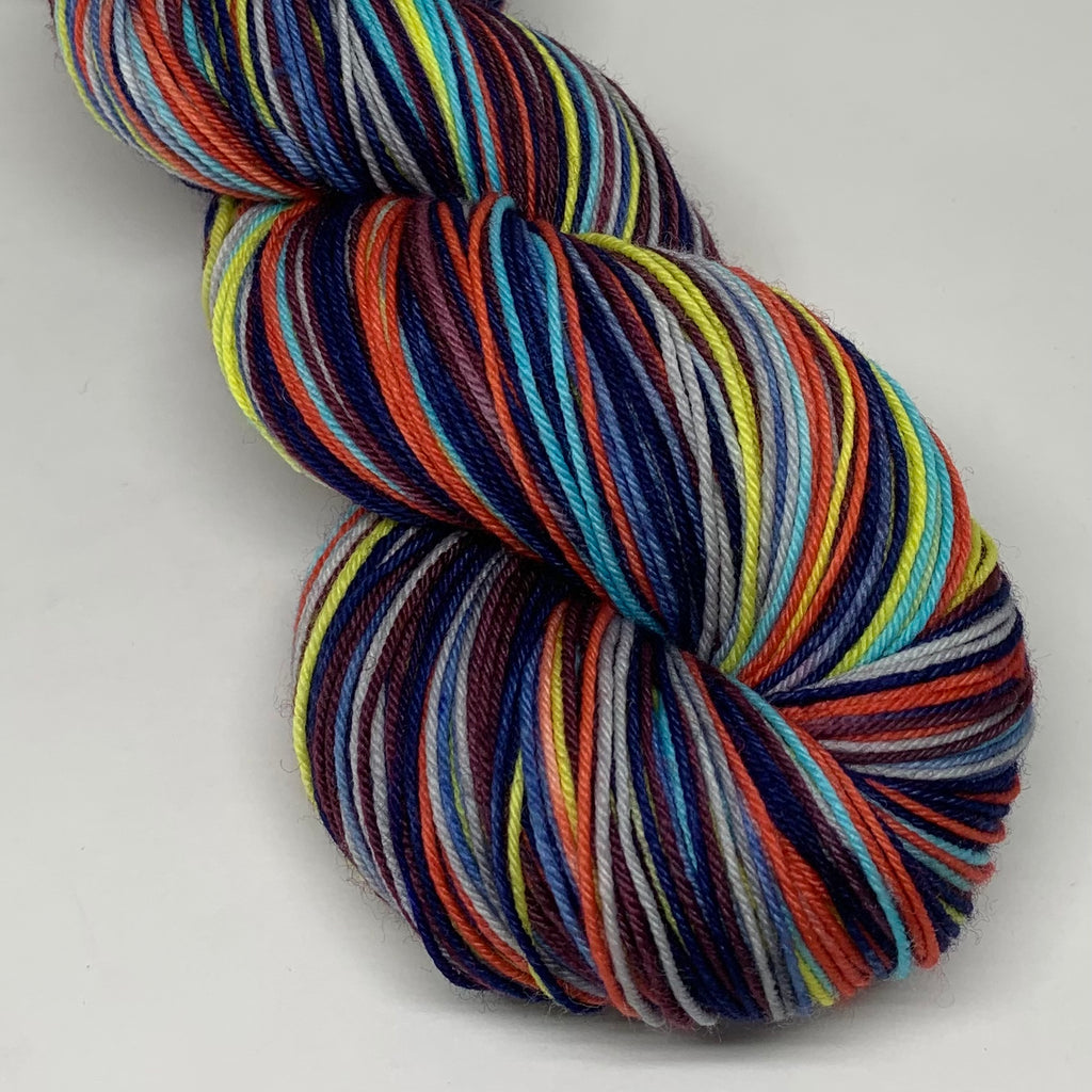 Road Atlas Seven Stripe Self Striping Yarn