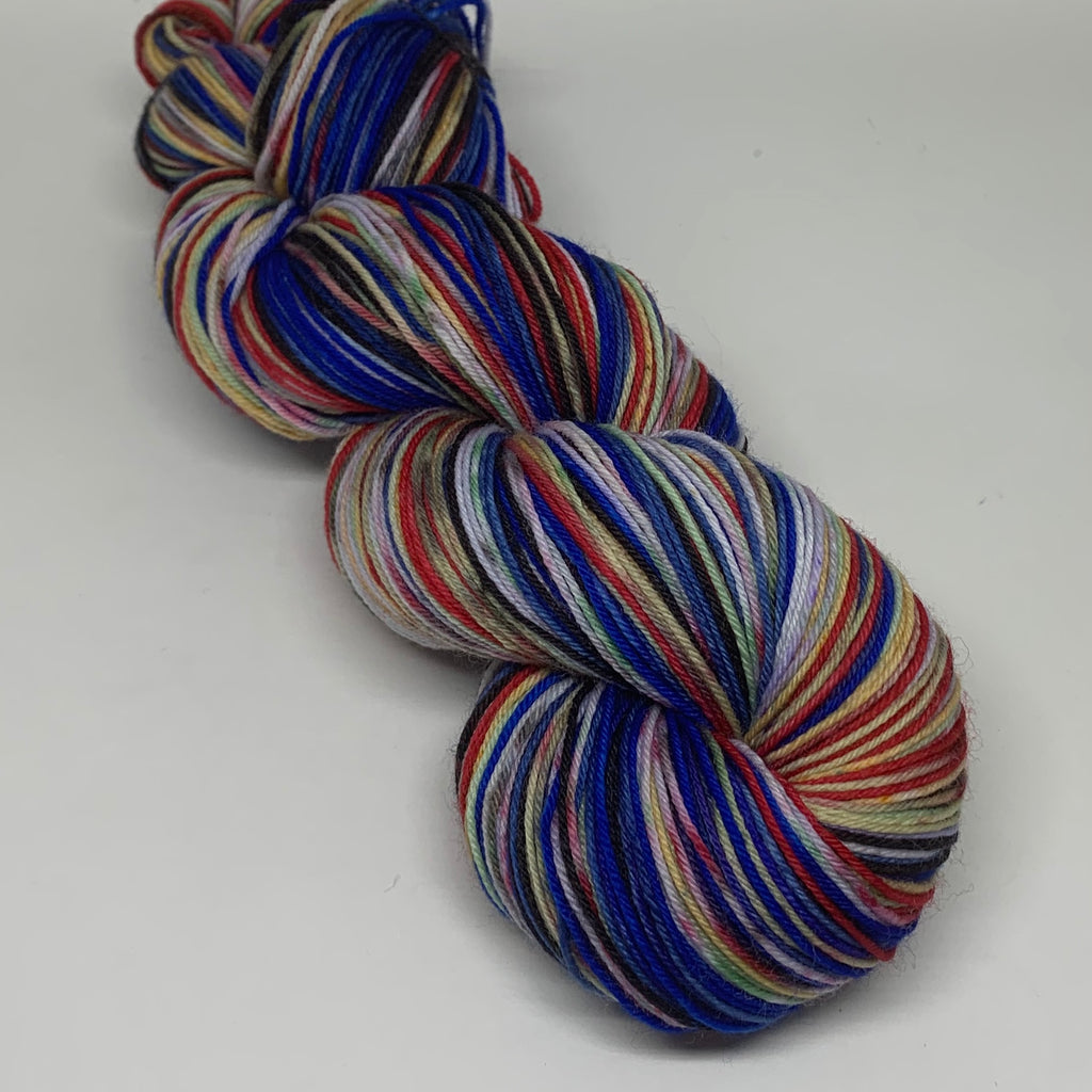 Bella and ZomBody Edward Eight Stripe Self Striping Sock Yarn