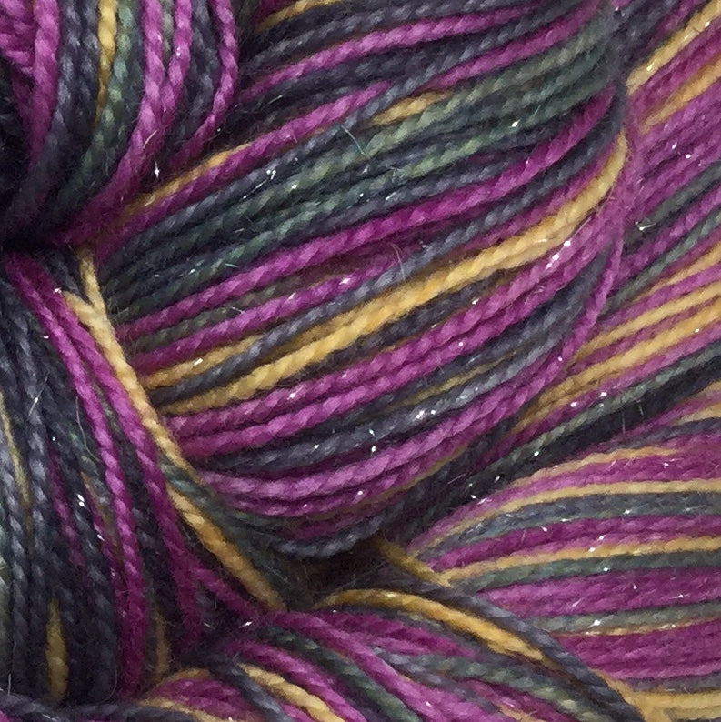 Modern Holiday Four Stripe Self Striping Yarn