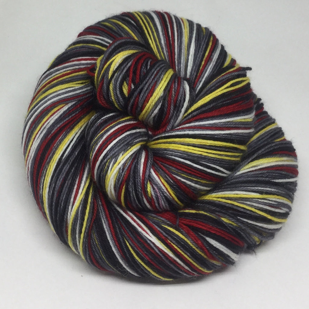 My Favorite Murder Podcast Inspired Eight Stripe Self Striping Yarn